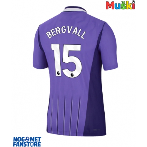 Tottenham Hotspur Lucas Bergvall #15 Rezervni Dres 2026-27 Kratak Rukav